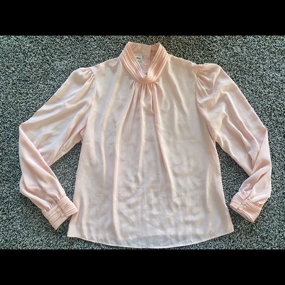 Vintage Helene St. Marie blouse women’s size 16 pink - Picture 1 of 5